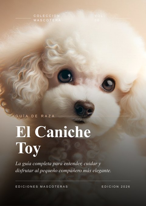 Tapa del ebook Guía del Caniche Toy