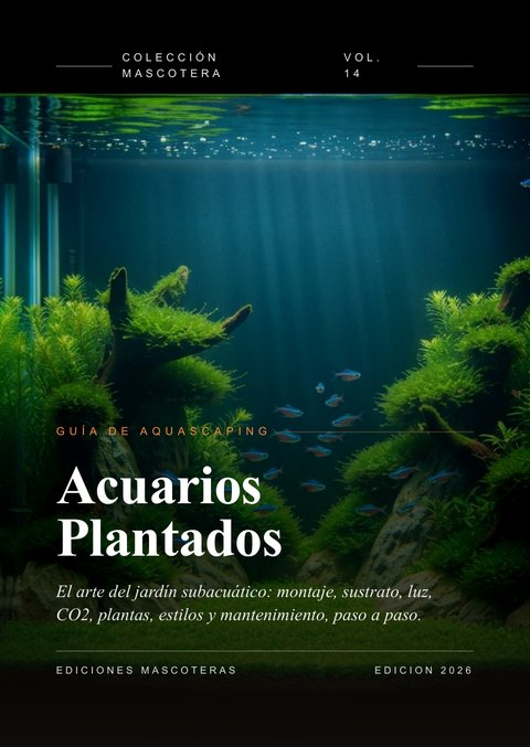Tapa del ebook Guía Acuario 6 - Acuarios Plantados