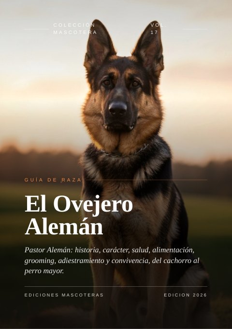 Tapa del ebook sobre el Ovejero Alemán