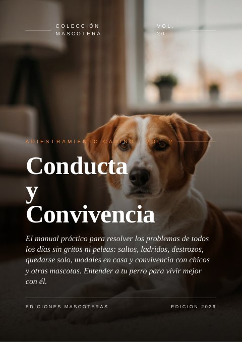 Tapa del ebook Adiestramiento Canino Vol. 2: Conducta y Convivencia