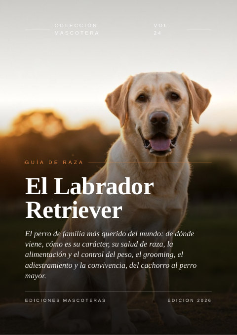 Tapa del ebook Guía Perro #14 - El Labrador Retriever