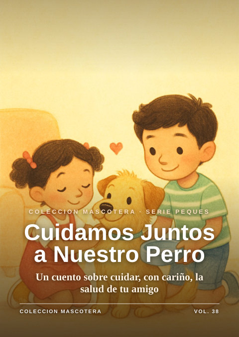 Tapa del cuento Cuidamos Juntos a Nuestro Perro