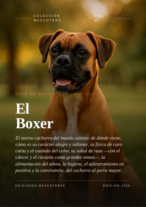 Tapa del ebook Guía Perro: El Boxer