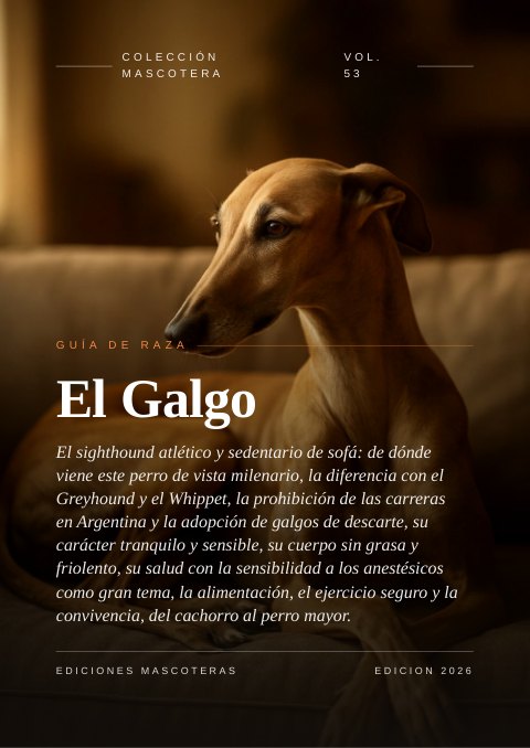 Tapa del ebook Guía Perro: El Galgo