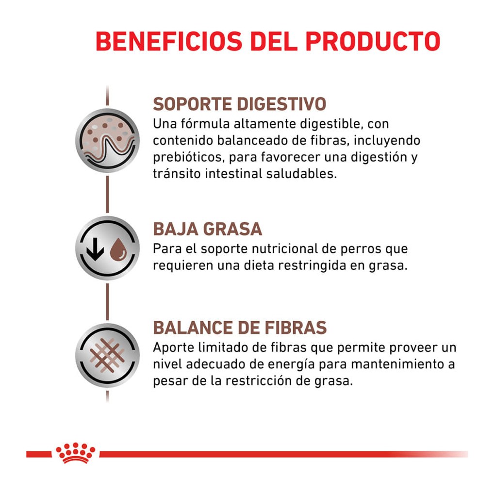Royal Canin Gastrointest Low Fat Dog Lata – foto 2