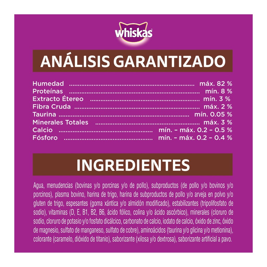 Whiskas Adulto Pavo Salsa 85Gr – foto 3