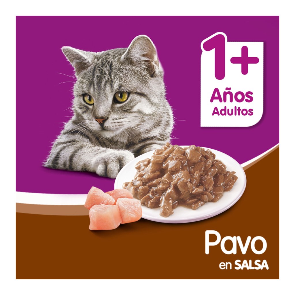 Whiskas Adulto Pavo Salsa 85Gr – foto 4