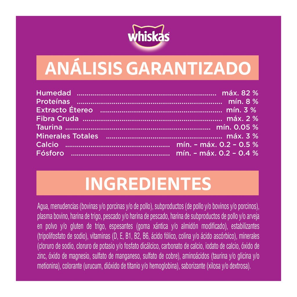 Whiskas Adulto Salmon Salsa 85Gr – foto 3