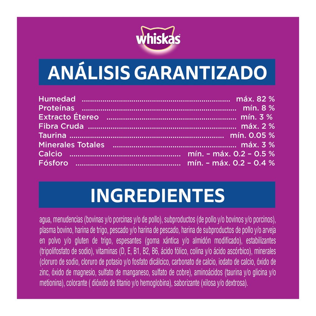 Whiskas Adulto Sardin SALSA 85Gr – foto 3
