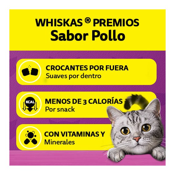 Whiskas Snack Pollo 40Gr – foto 2