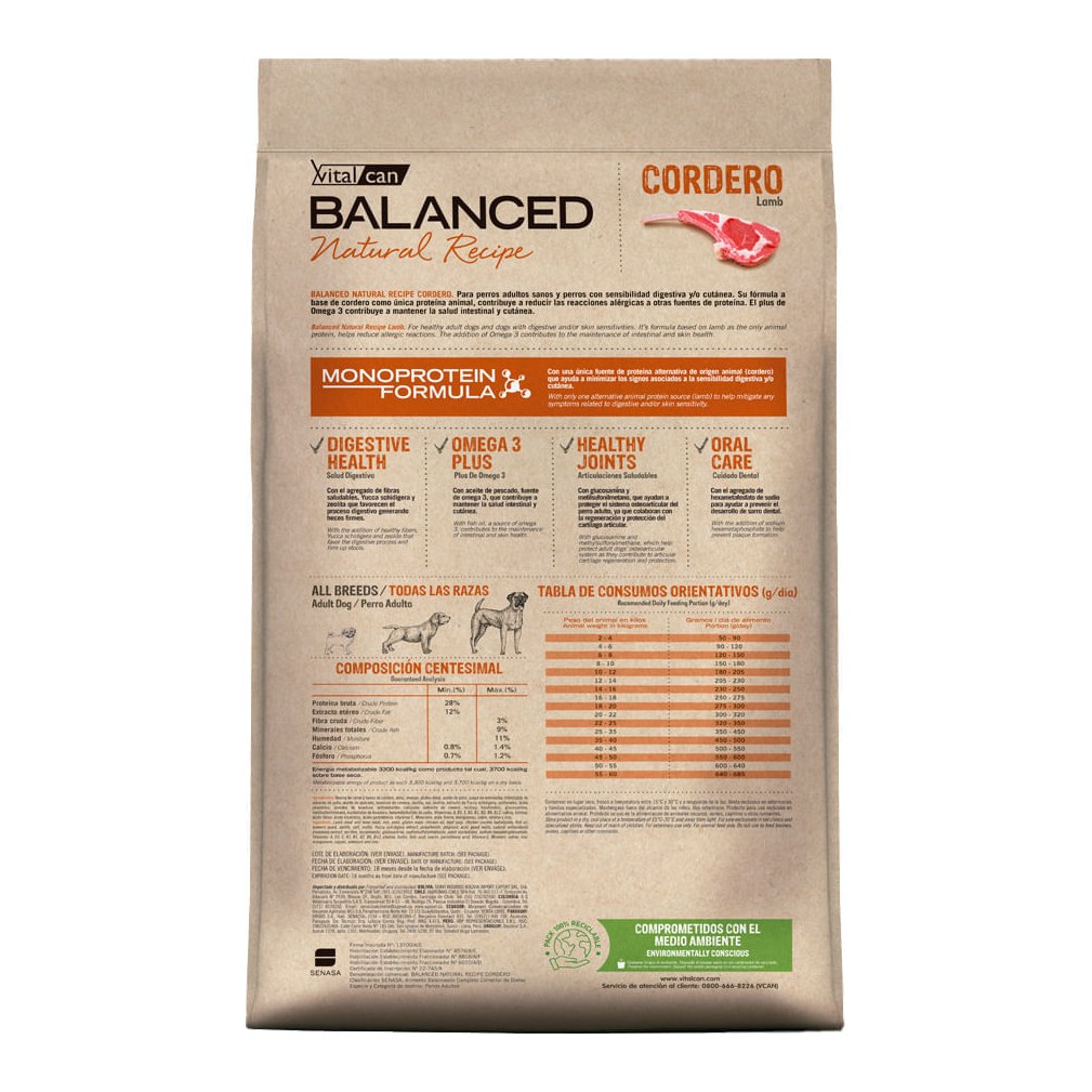 Balanced Perro Nat Recipe Corde X15 – foto 2