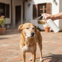 Aplicación en spray sobre el pelaje