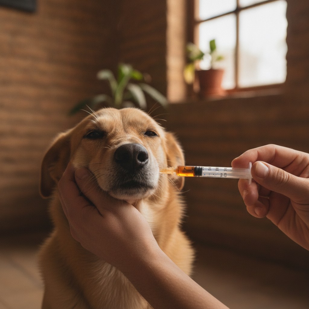 Cómo dar un medicamento líquido con jeringa dosificadora