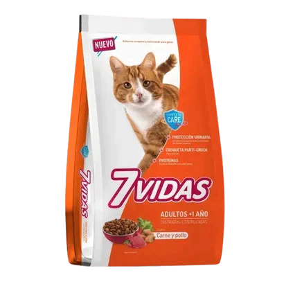 7 Vidas X 1,5Kg Carne Y Pollo