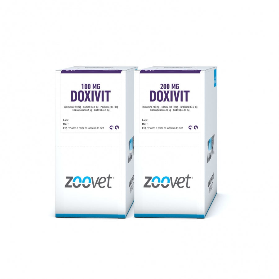 [MED418] Doxivit Zoovet 100Mg X 10 Comprimidos