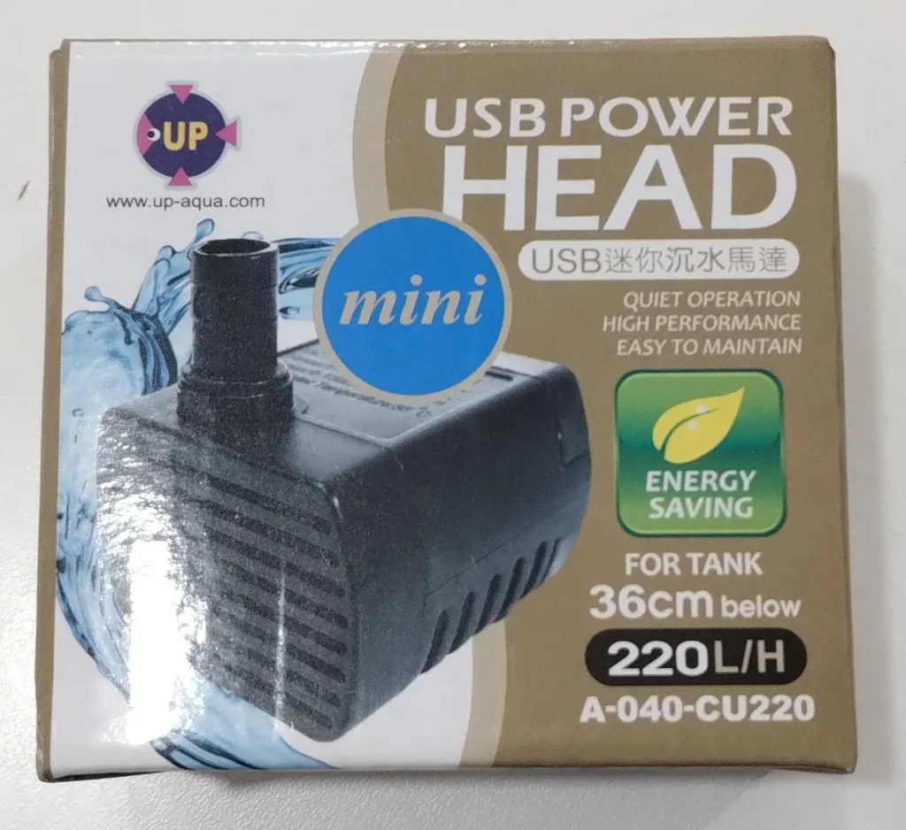 Bomba Para Fuente Chica Con Usb 220L/H
