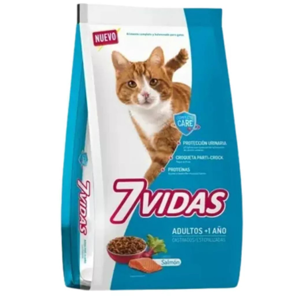7 Vidas X 10 + 1Kg Salmon