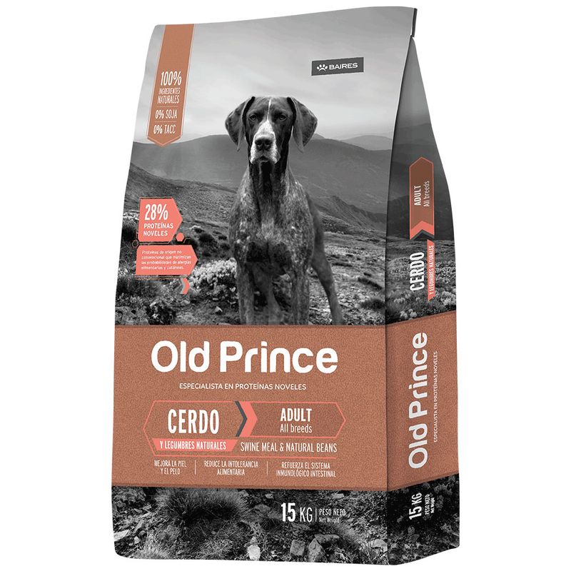 Old Prince Novel Cerdo & Legumbres Ad X 15KG