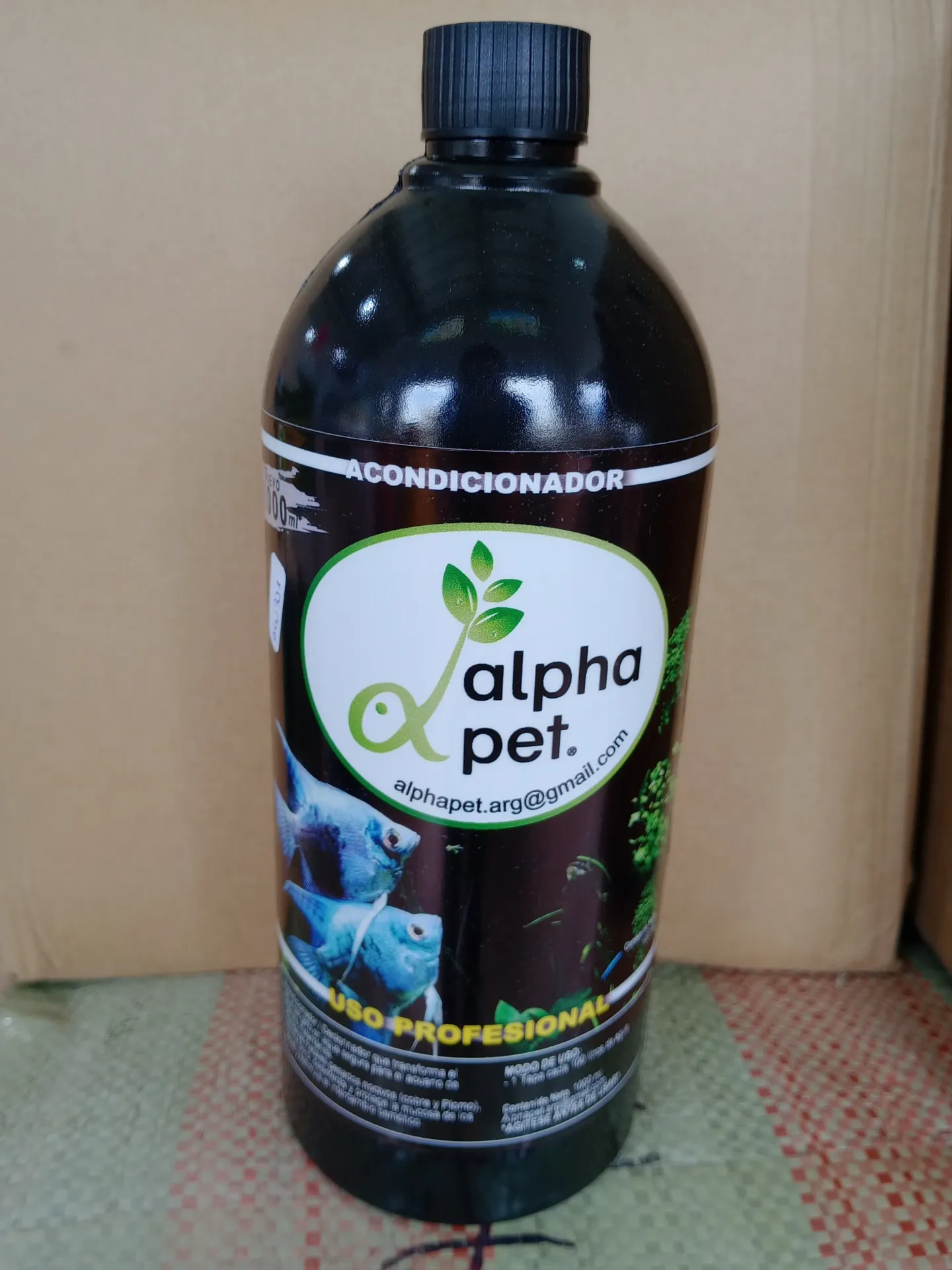 [ACU371] Acondicionador P/ Acuario 1L Alphapet