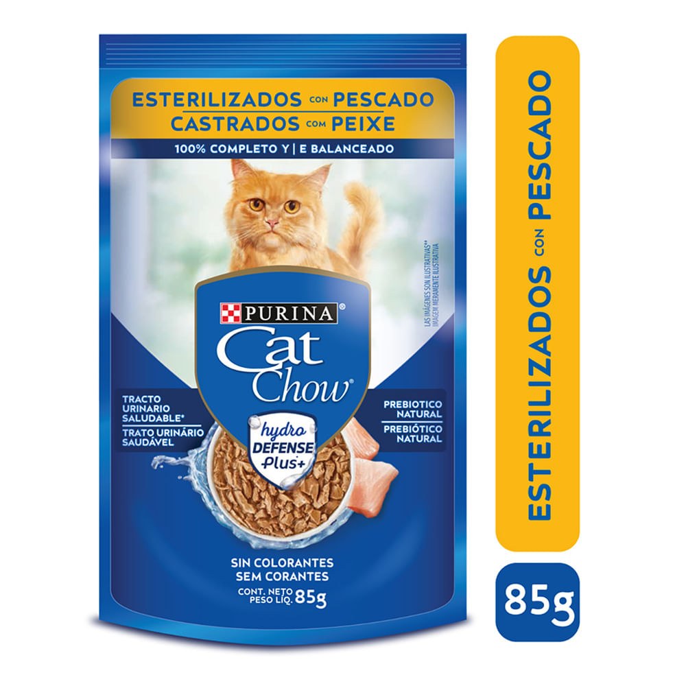 CAT CHOW POUCH 85 gr.