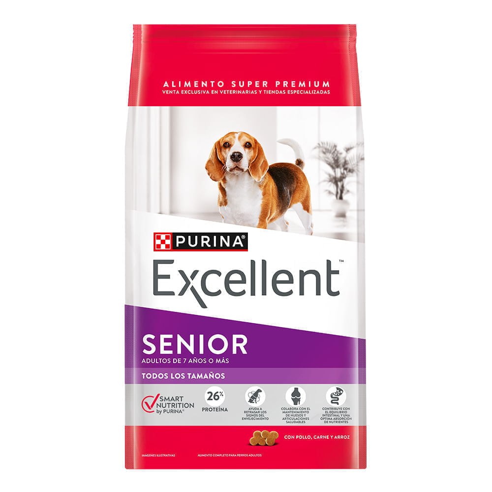 EXCELLENT Dog + 7 Chik/Rice 15 Kg