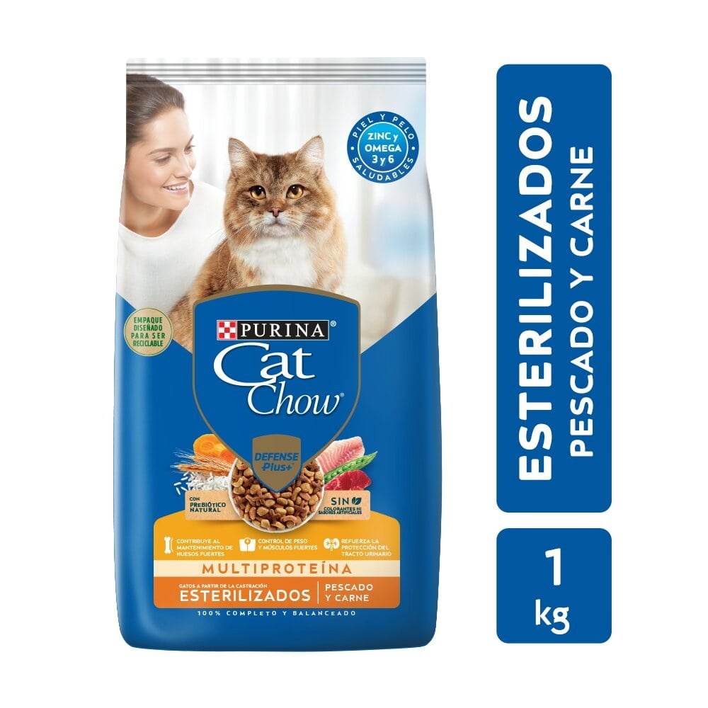 CAT CHOW Sterilizado 15 Kg