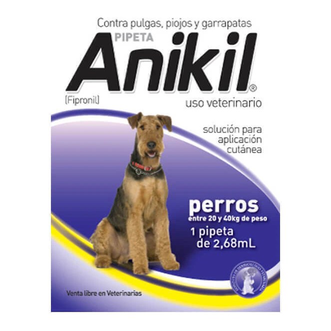 Anikil Antiparasitario Externo Perros M 11 a 20 Kg
