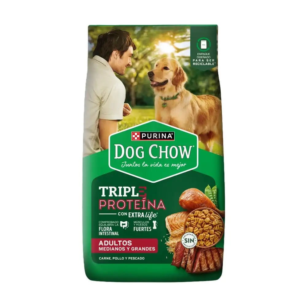 DOG-CHOW Ad. Triple Prot. M/G 20 Kg