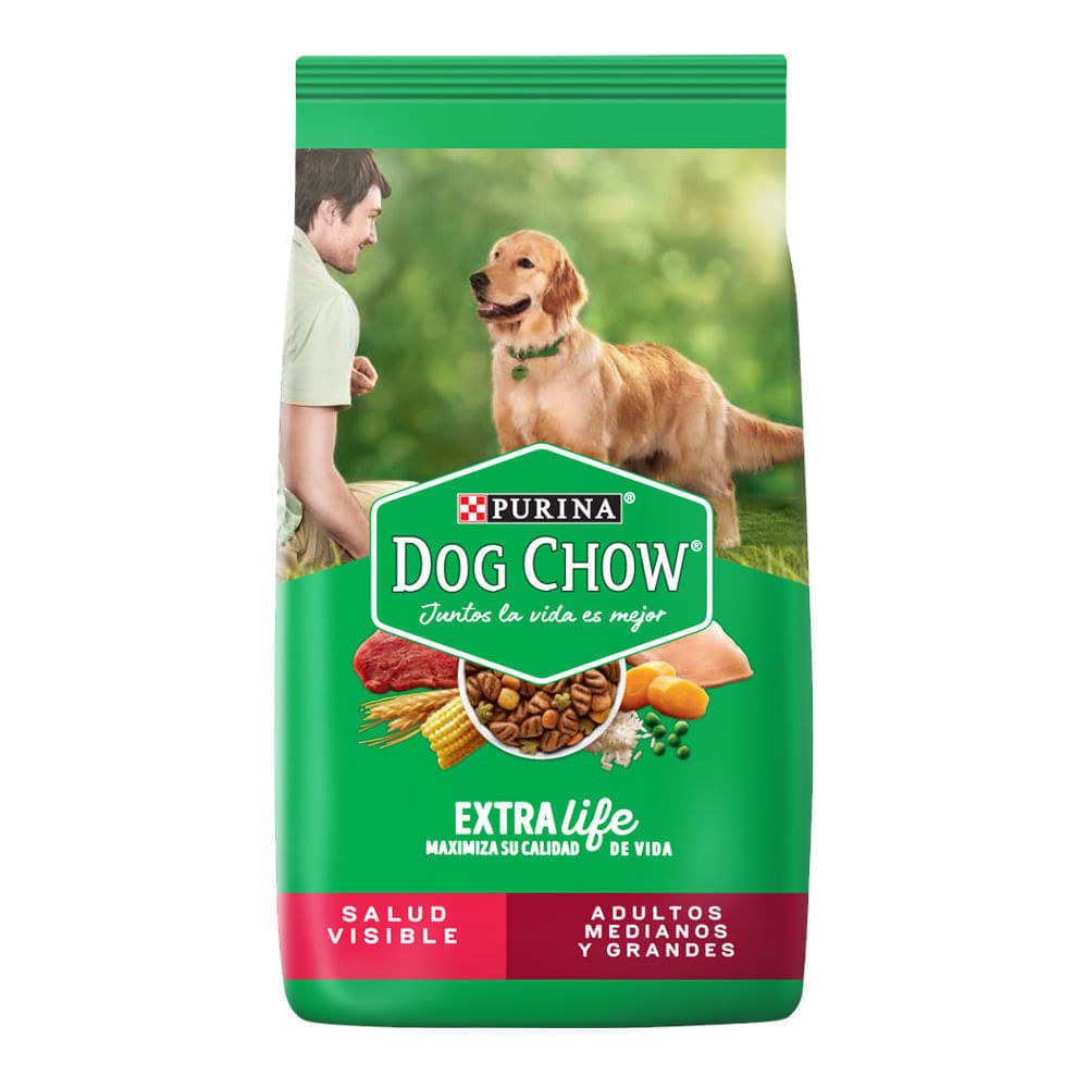 DOG CHOW ADUL. Razas med. y g. 8 Kg.