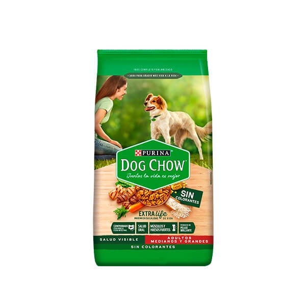 DOG CHOW ADUL. Razas med. y g. 15 Kg.