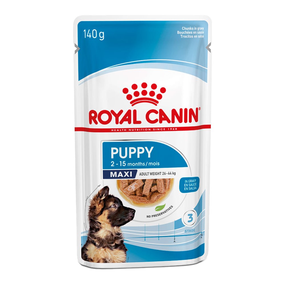 Royal Canin Maxi Puppy Pouch 140Gr