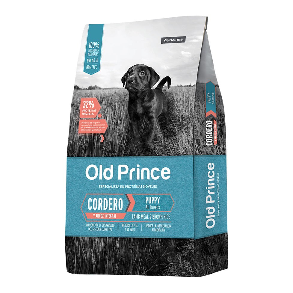 Old Prince Novel Cordero Y Arroz Cach 7,5Kg