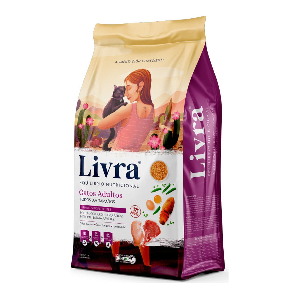 Livra Gato Adulto X 3Kg