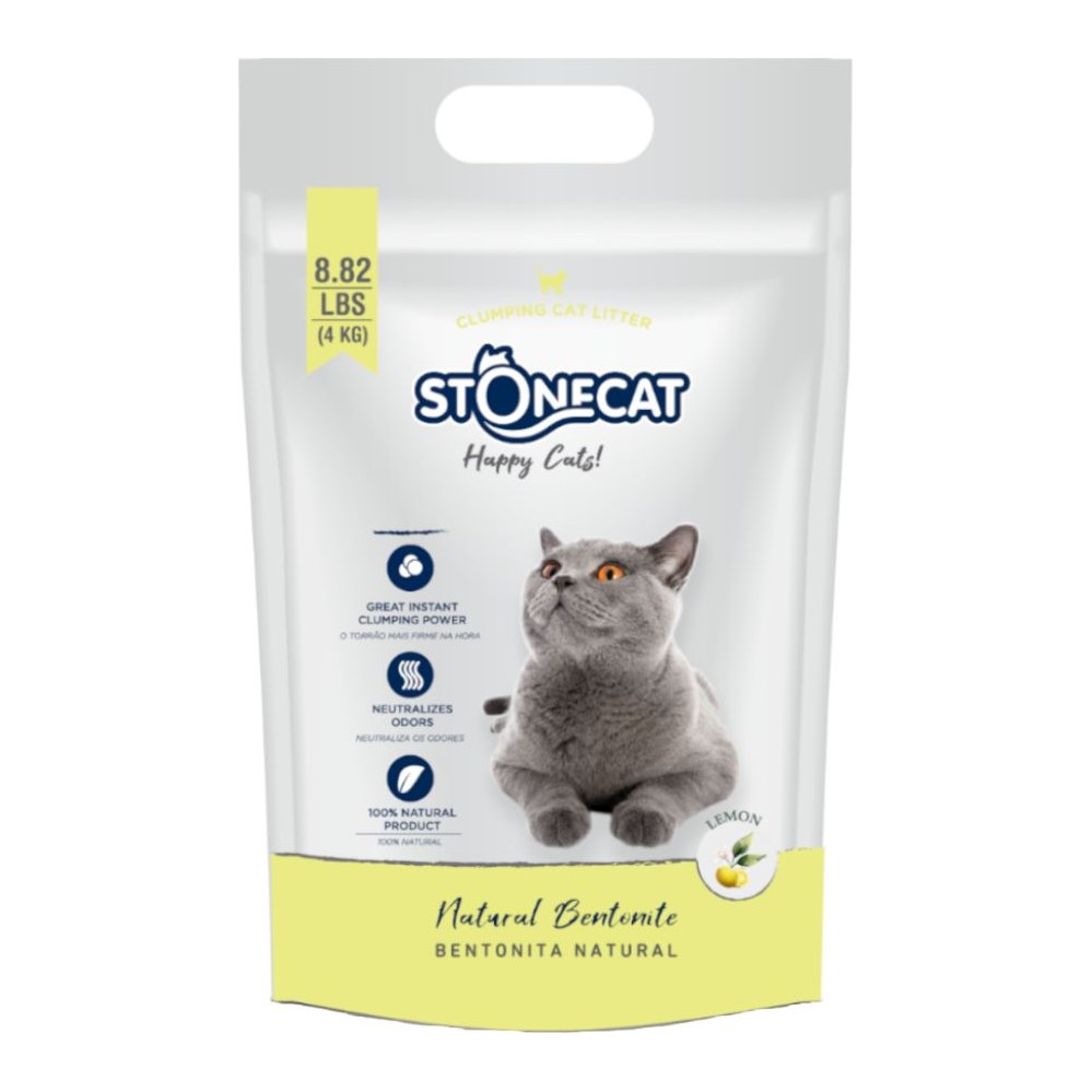 Stonecat Piedras Bentonita Perfumada 4Kg