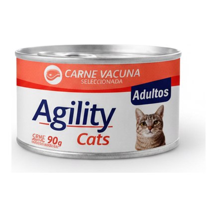 [SIE069] Agility Cats Carne Lata 90Gr