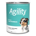 Agility Dog Cachorros Lata Carne 340Gr