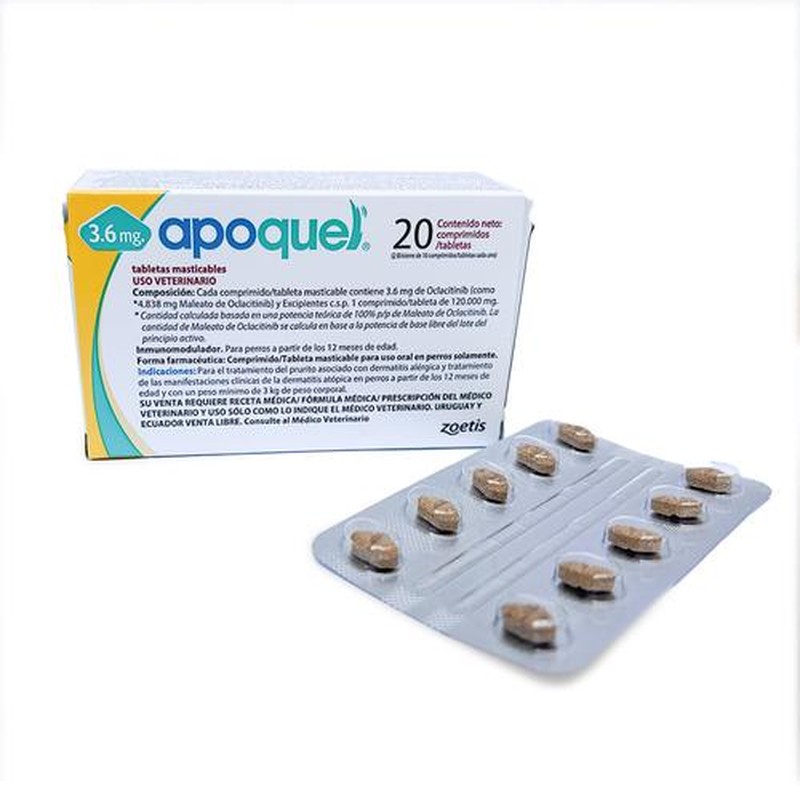 [MED286] Apoquel 3,6Mg X 20 Comp