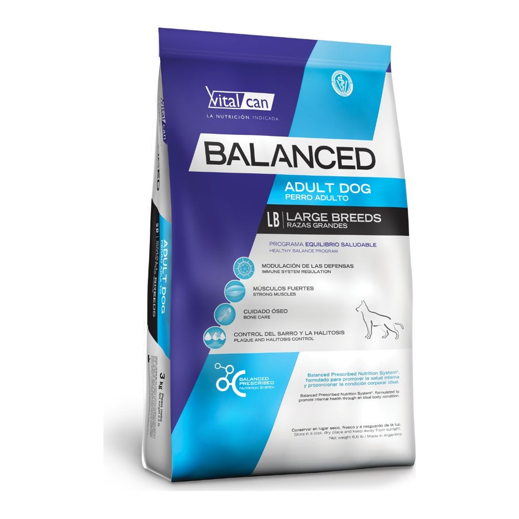 [VIT027] Balanced Perro Adulto Raza Grande X 20Kg