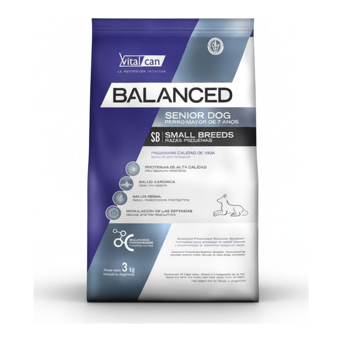 [VIT020] Balanced Perro Senior Raza Mediana X 12Kg