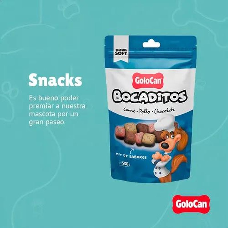 Boc Gc Carne/Pollo/Choc X 500G