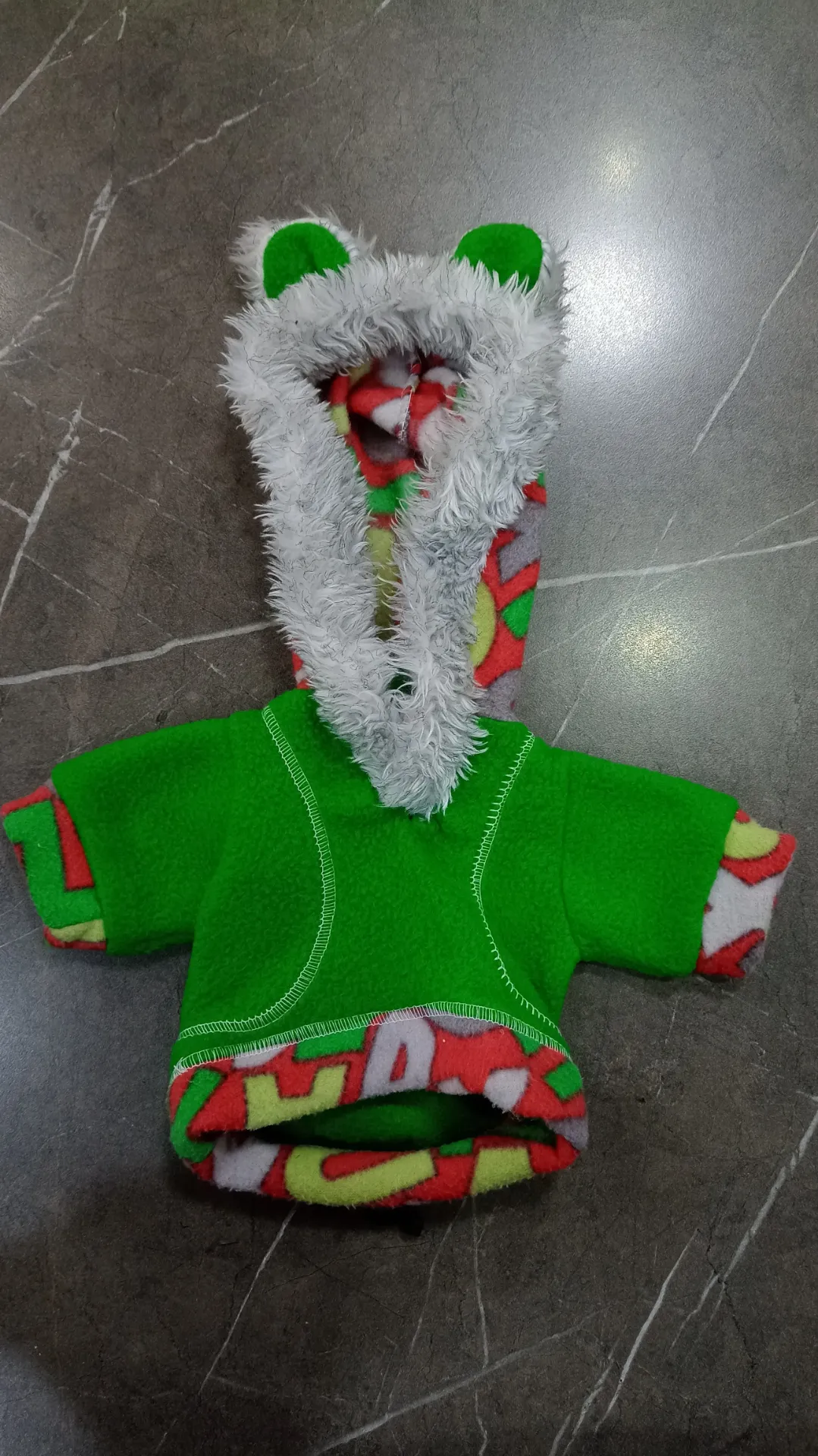 Buzo Polar Capucha Y Orejas T0