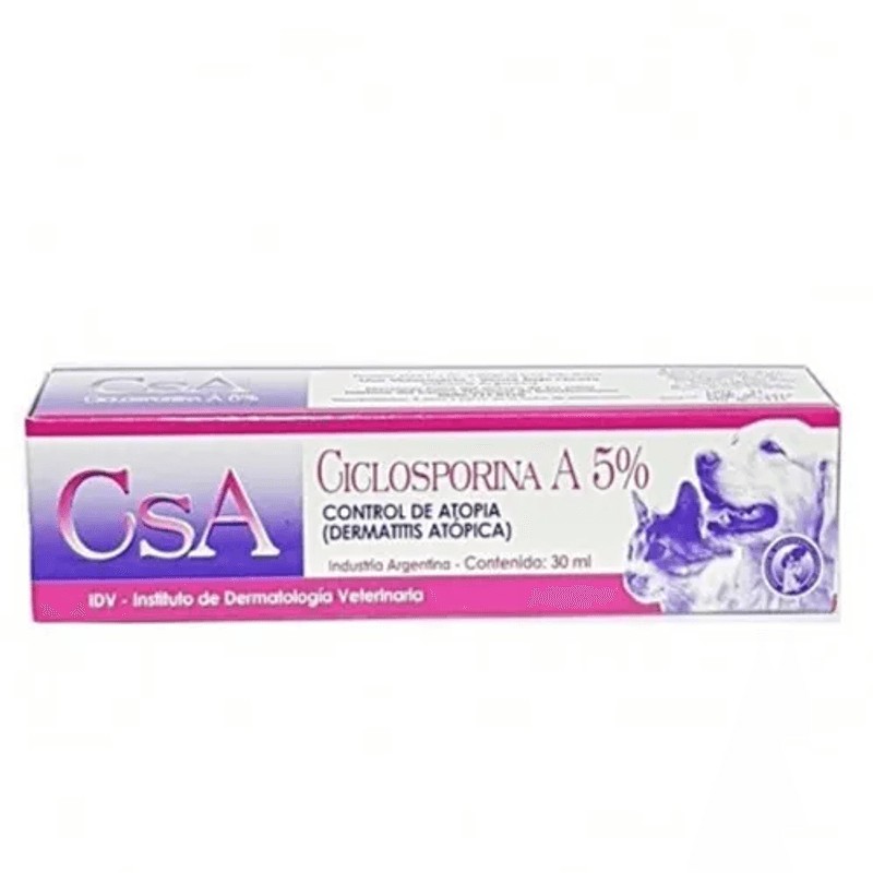 Ciclosporina Oral 5% X 30Cc