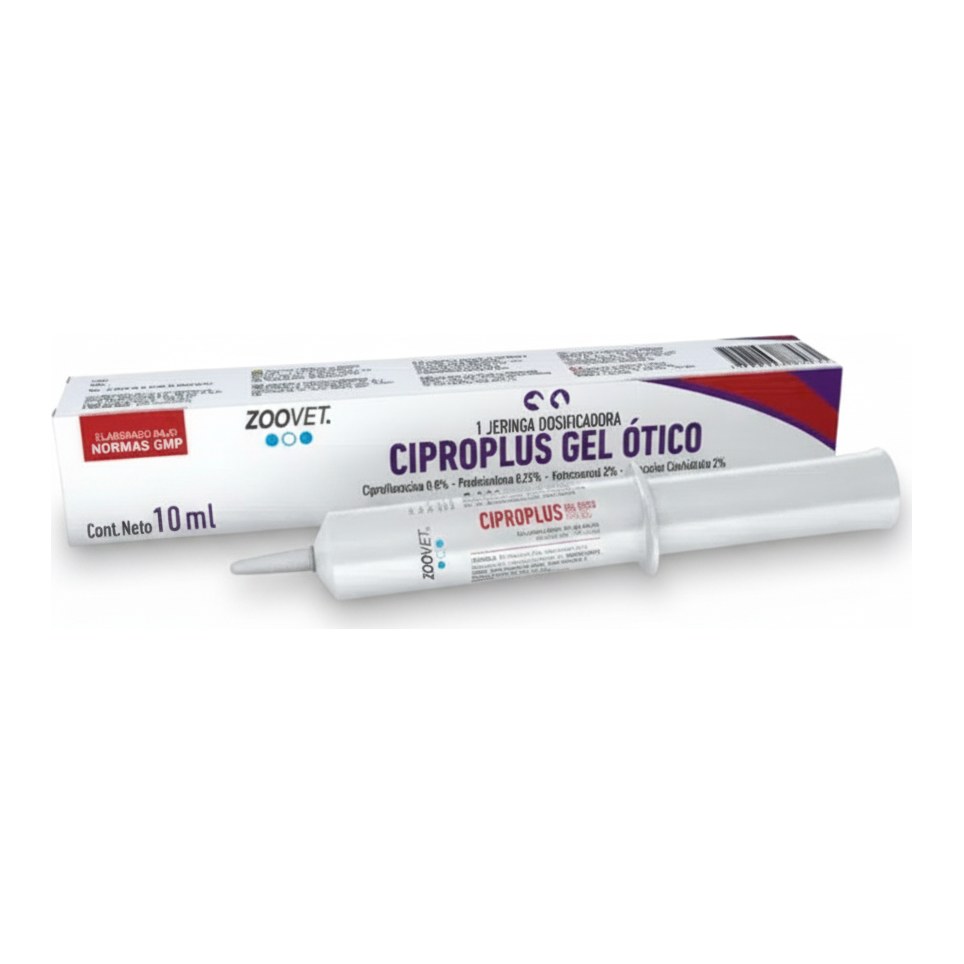 Ciproplus Gel Otico X 10 Ml