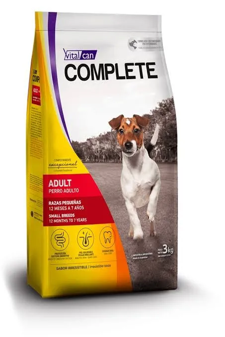 [AS109] Complete Perro Ad Raza Peq Suelto