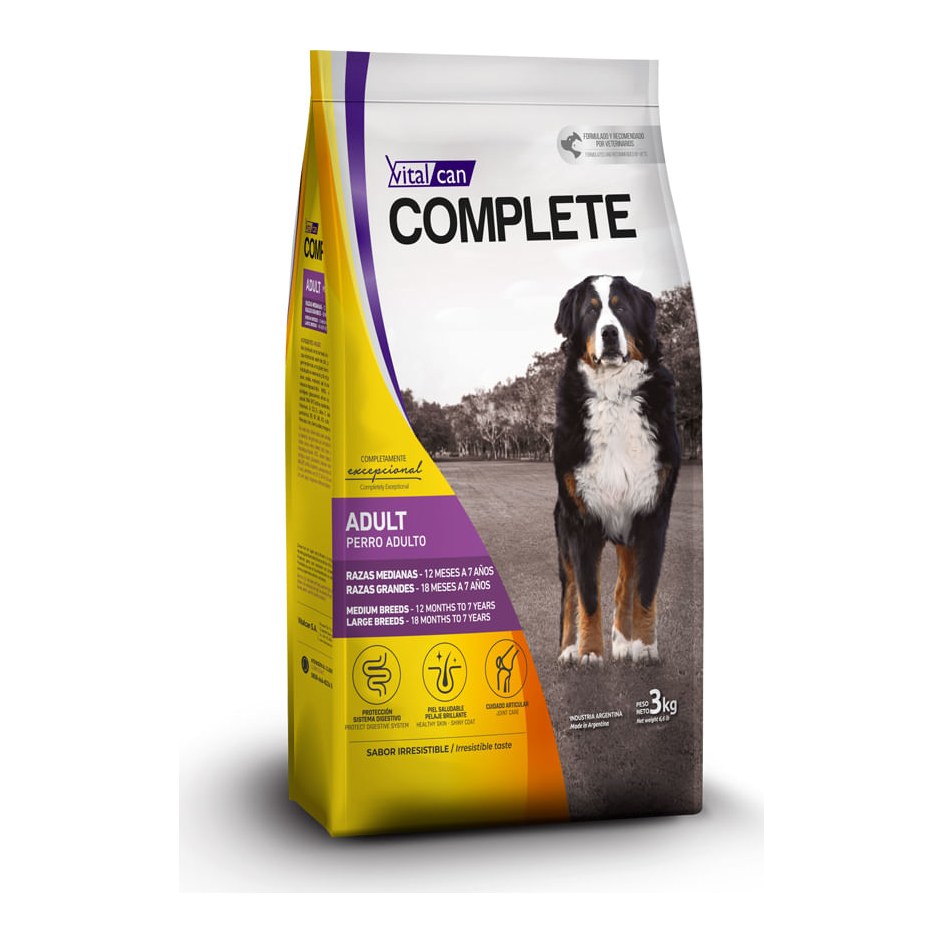 Complete Perro Ad Raza Med/Gr X 3Kg