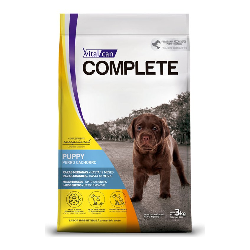 Complete Perro Cach Raza Med/Gr X 3Kg