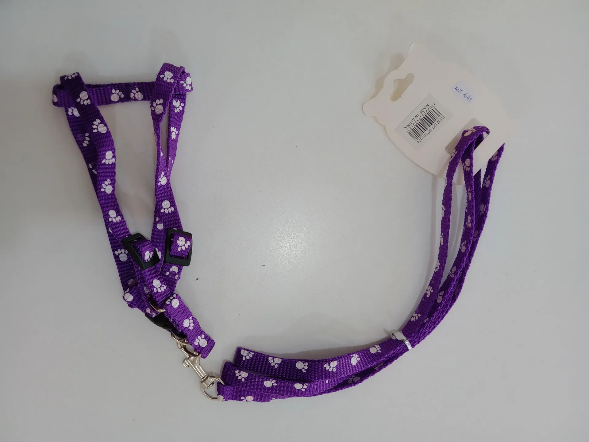 Conjunto Correa Y Pretal Nylon Chico