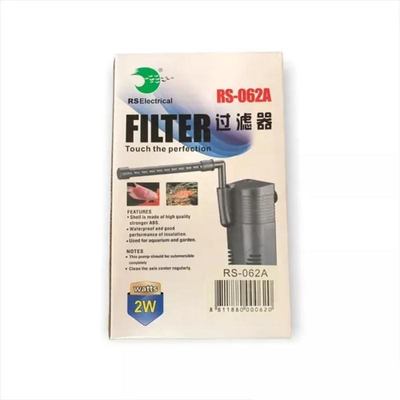 [ACU051] Filtro Interno 300L/H Modelo Rs 062A