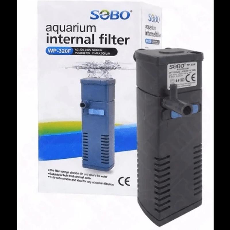 [ACU278] Filtro Interno 500L/H Modelo Sobo 505C Esquinero