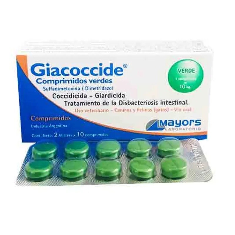 Giacoccide Verde x 10 comp